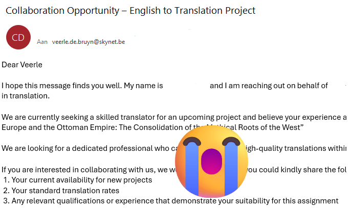 I hope this email finds you&nbsp;well…